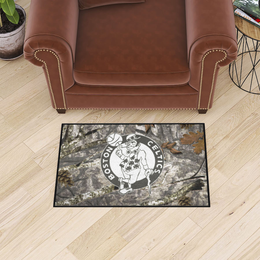 Boston Celtics CAMO 20 x 30 Starter Floor Mat