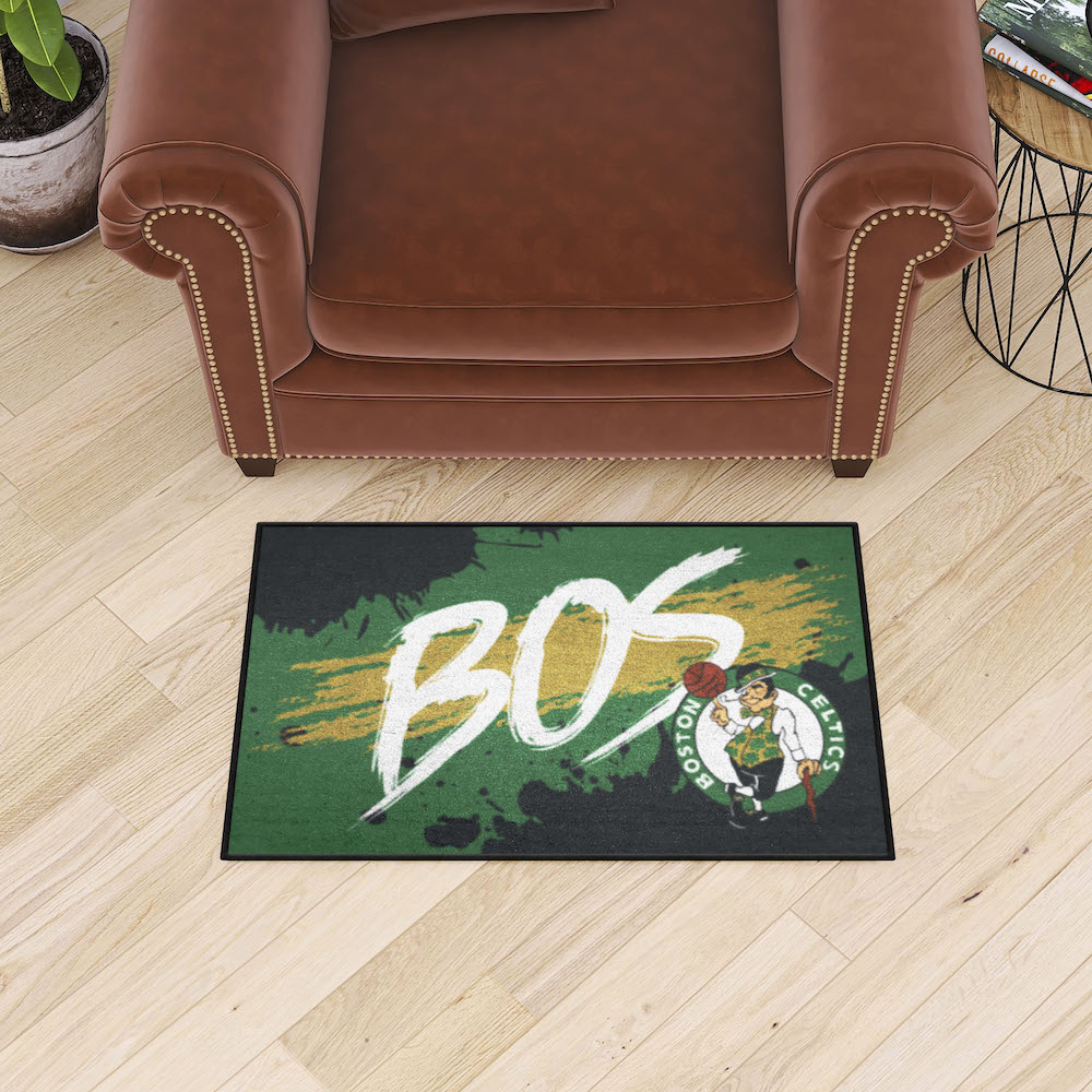 Boston Celtics SLOGAN 20 x 30 Starter Floor Mat