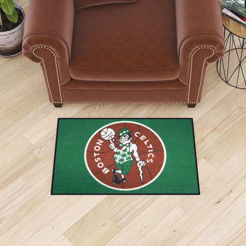 Boston Celtics Vintage 20 x 30 STARTER Floor Mat - Throwback Logo