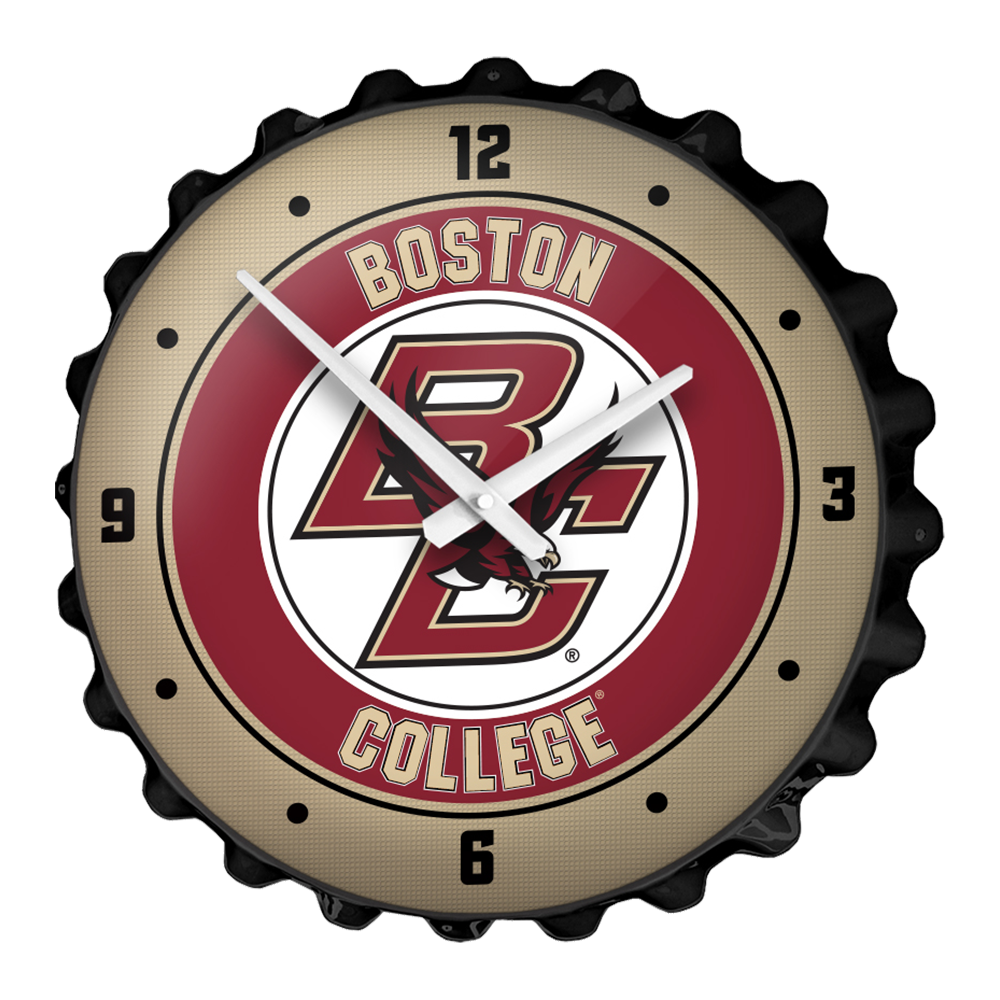 Boston College Eagles Bottle Cap Wall Clock