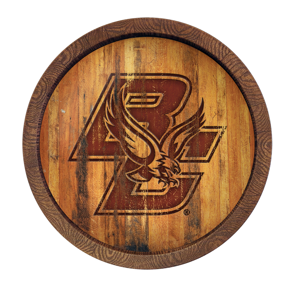 Boston College Eagles Branded FAUX Barrel Top Sign