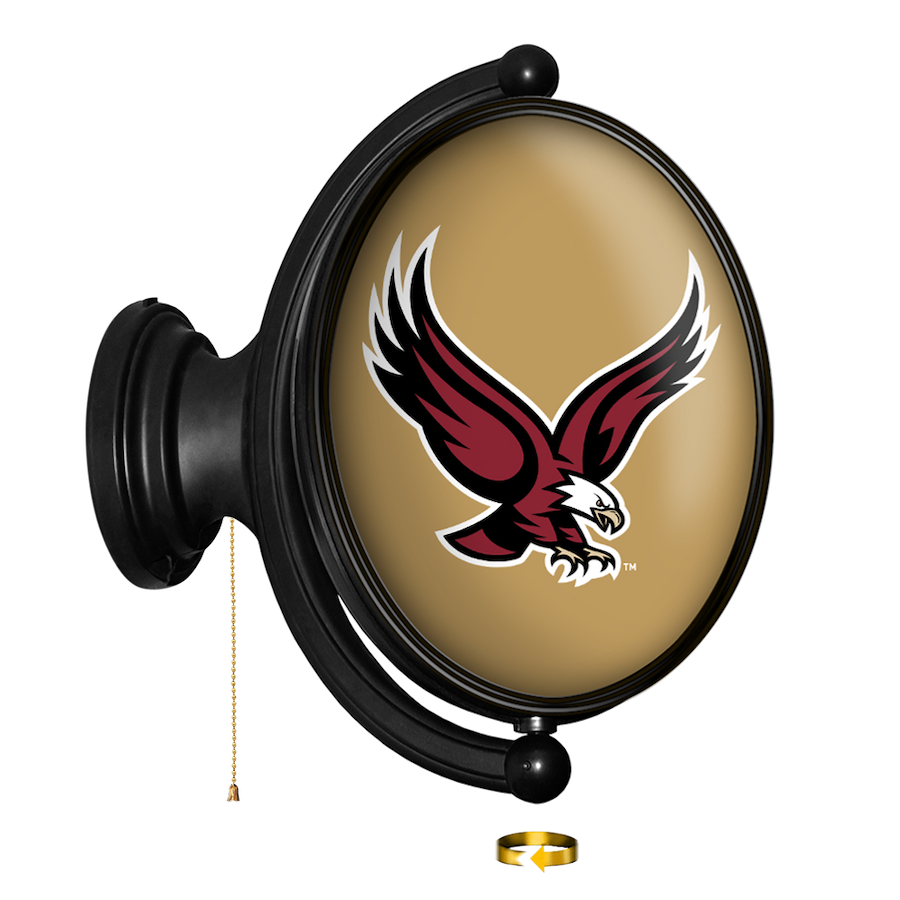 Boston College Eagles EAGLE LED Rotating Wall Sign ~ OVAL