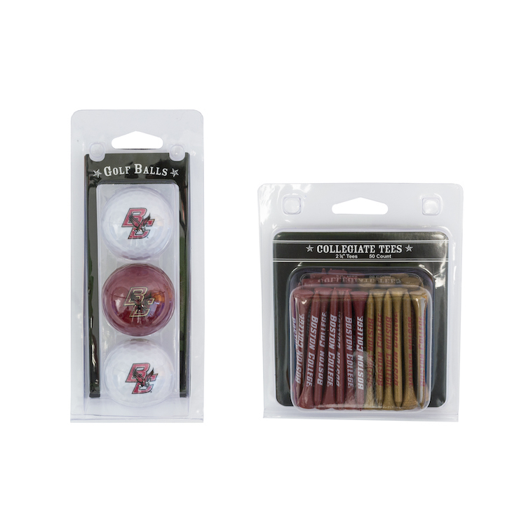 Boston College Eagles 3 Ball Pack and 50 Tee Pack