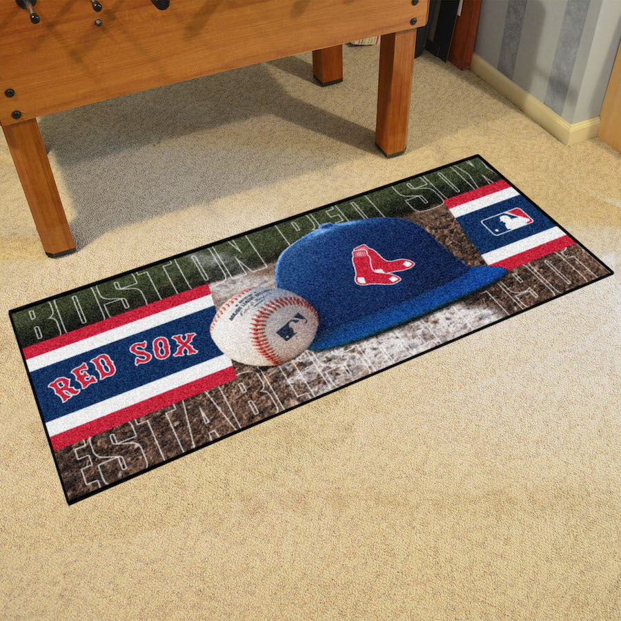 Boston Red Sox ALT LOGO 30 x 72 Baseball Carpet Runner