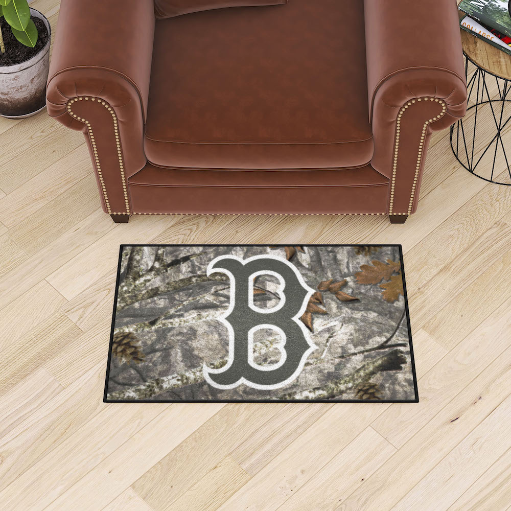 Boston Red Sox CAMO 20 x 30 Starter Floor Mat