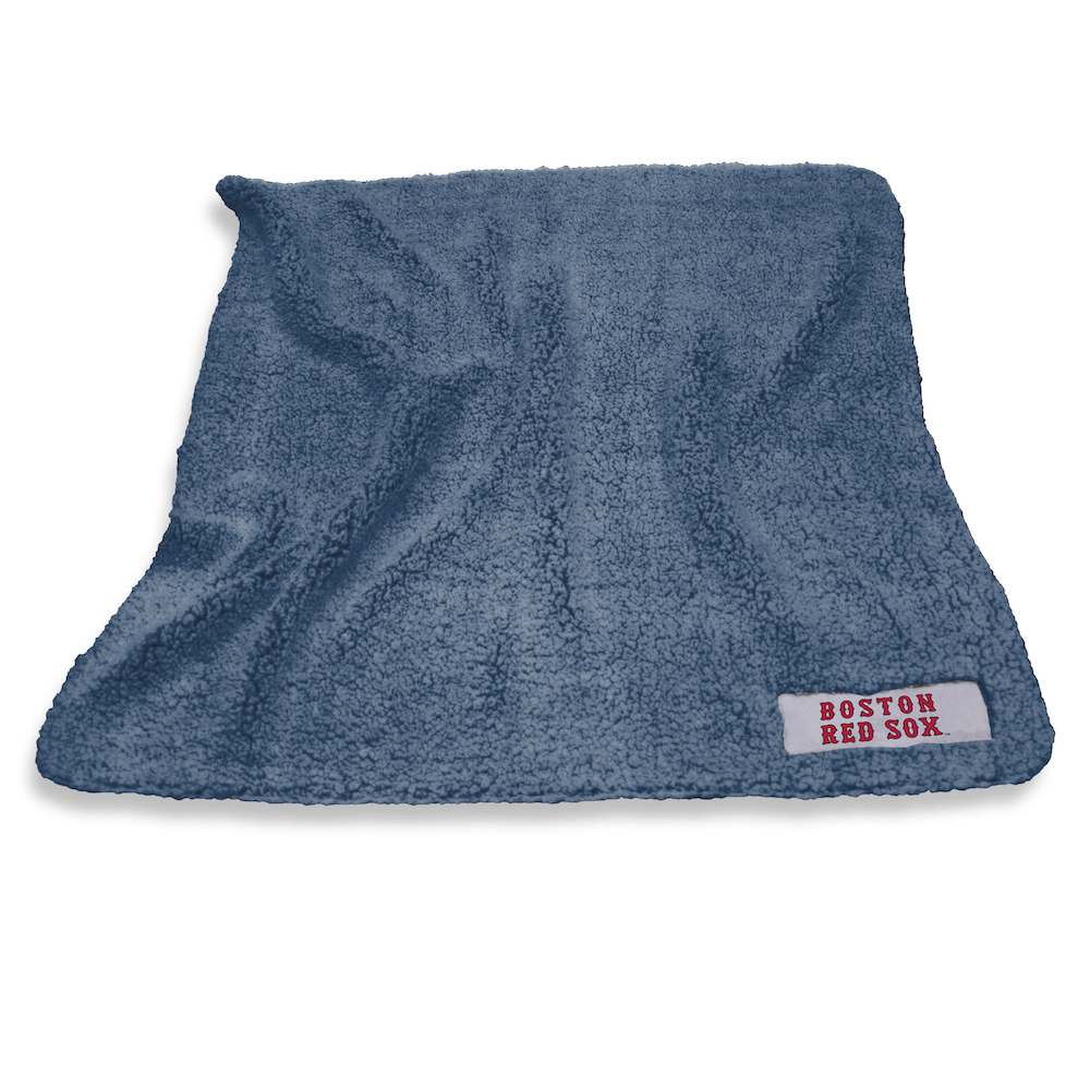 Boston Red Sox Color Frosty Throw Blanket