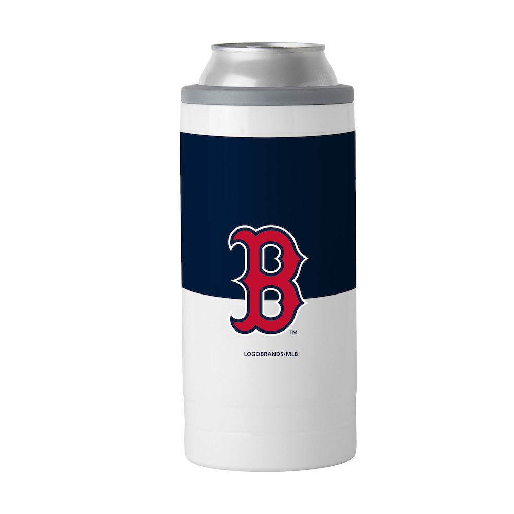 Boston Red Sox Colorblock 12 oz. Slim Can Coolie