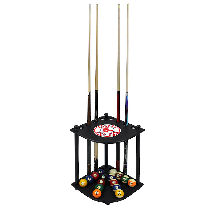 Boston Red Sox Corner Cue Rack