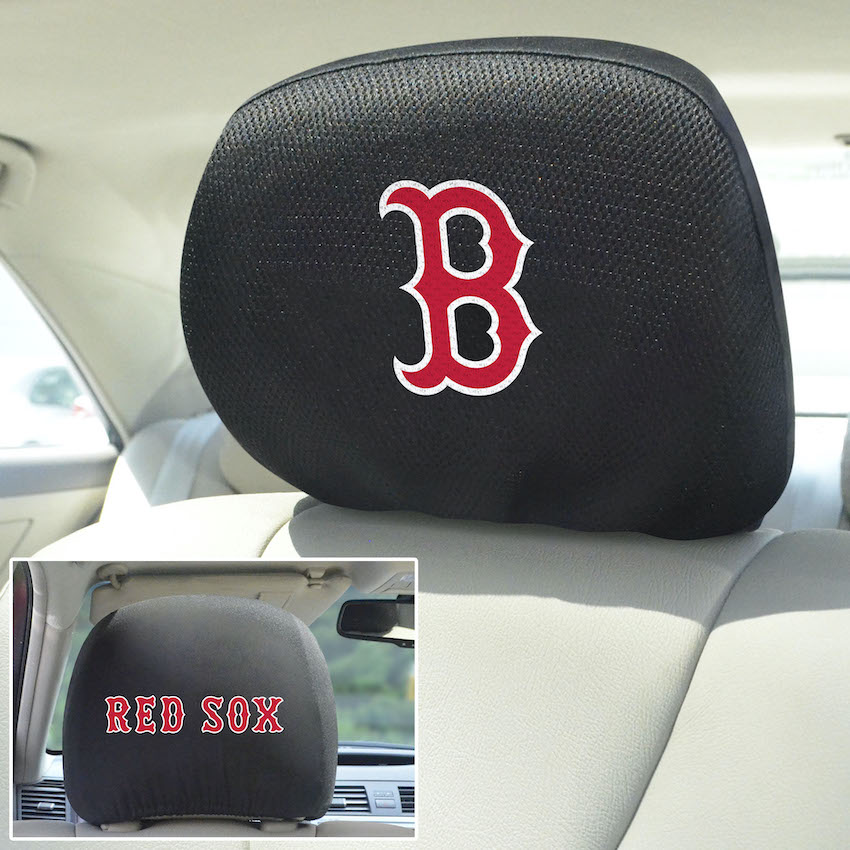 Boston Red Sox Head Rest Covers