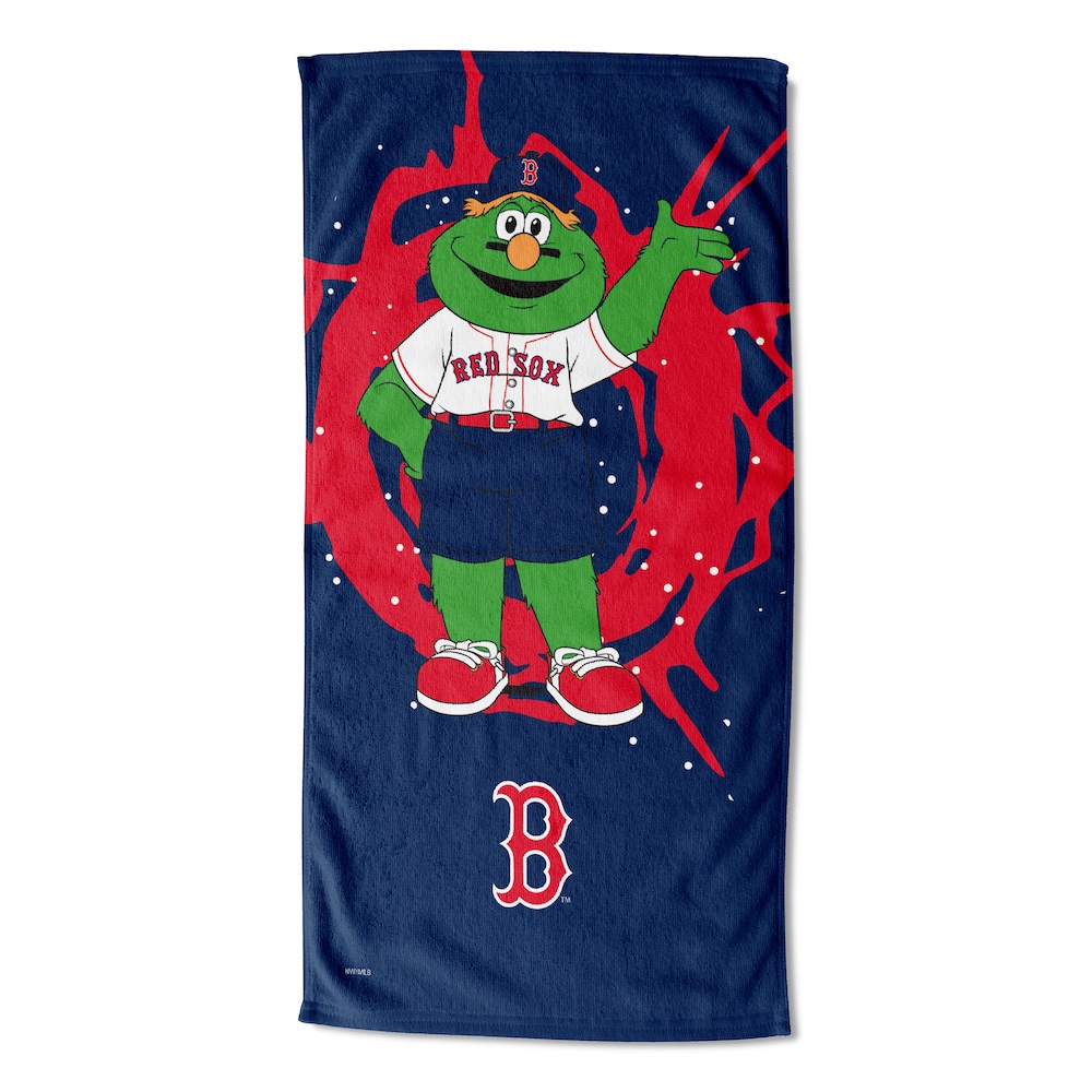 Boston Red Sox MASCOT 30x60 Beach Towel