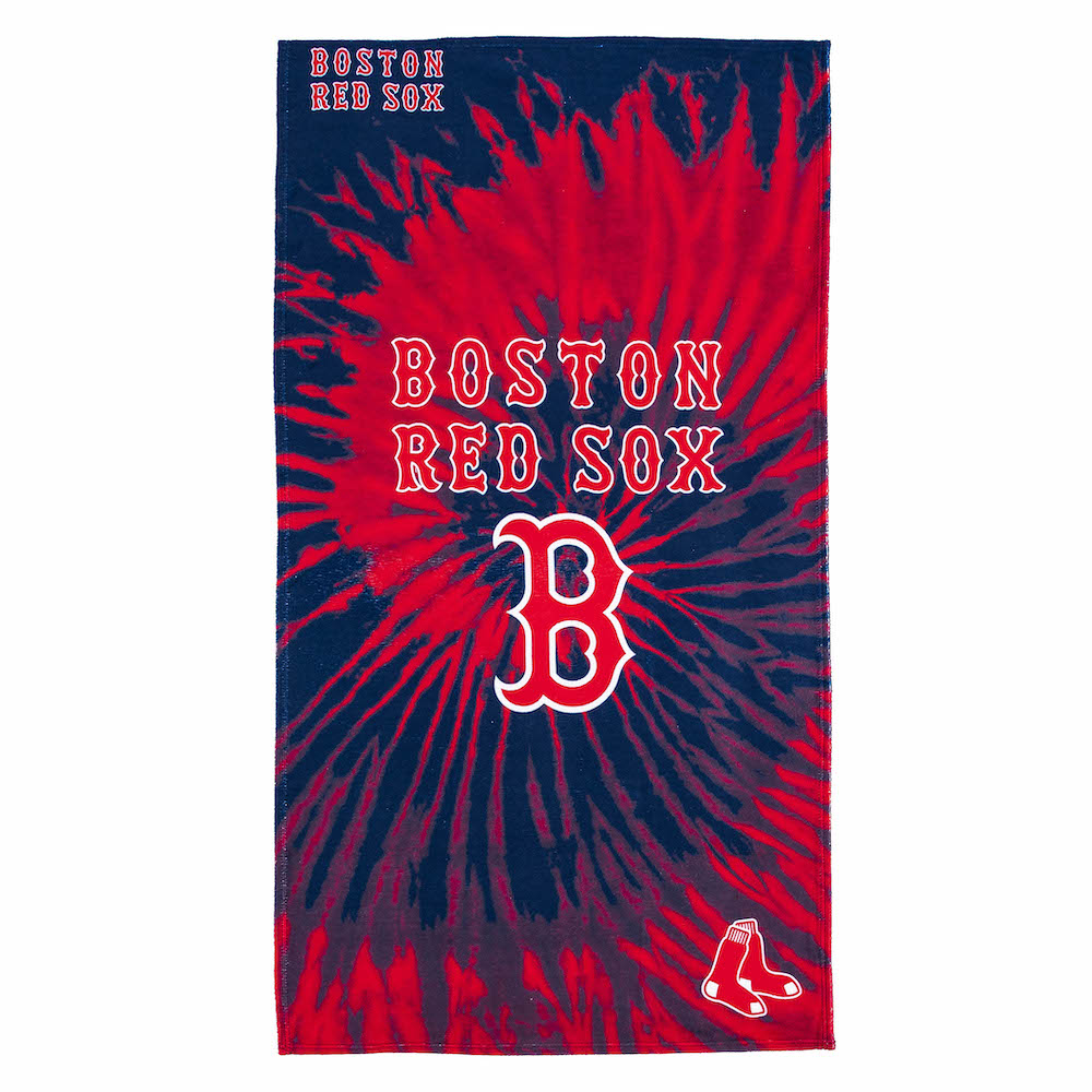 Boston Red Sox Pyschedelic 30x60 Beach Towel