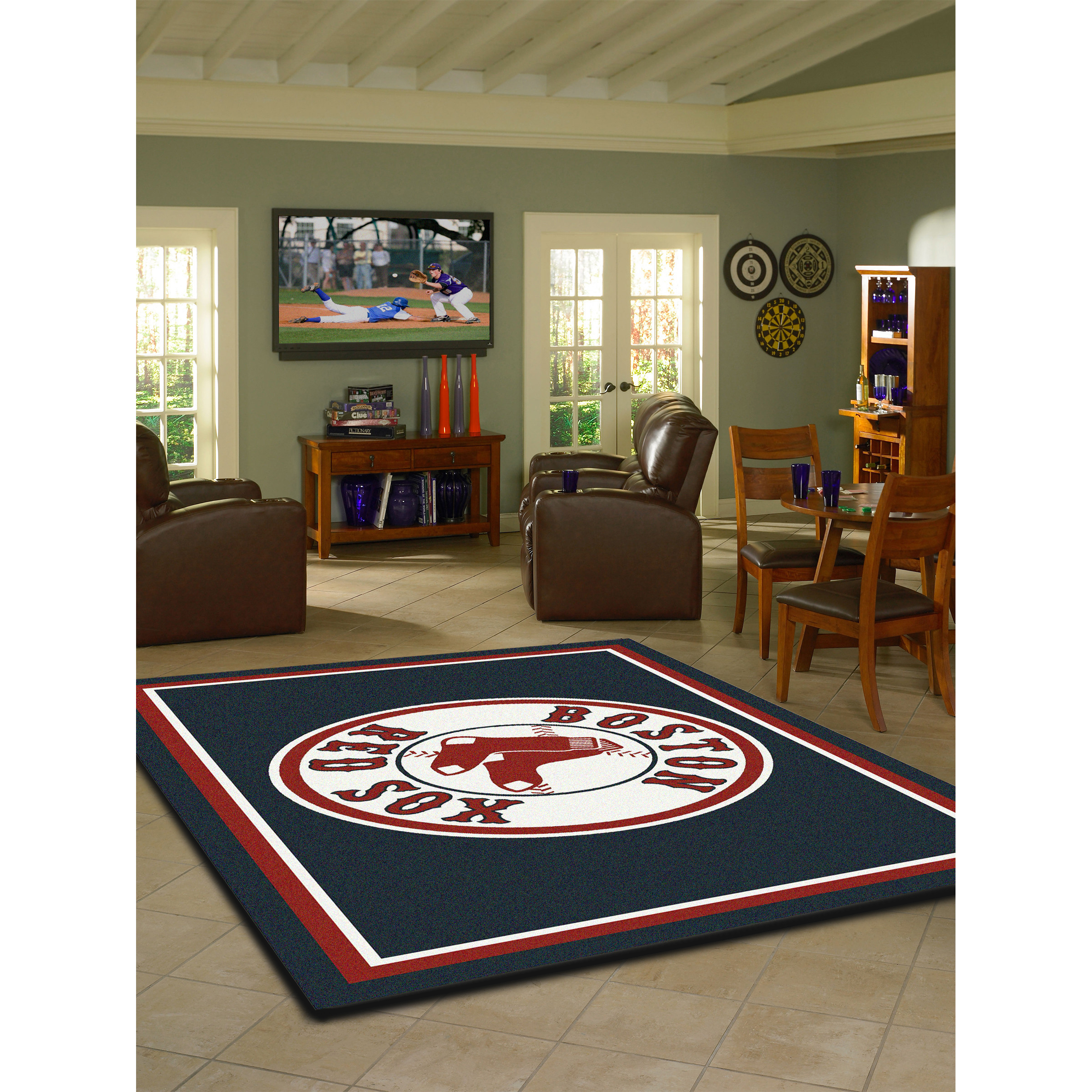 Boston Red Sox 8 X 11 SPIRIT Rug