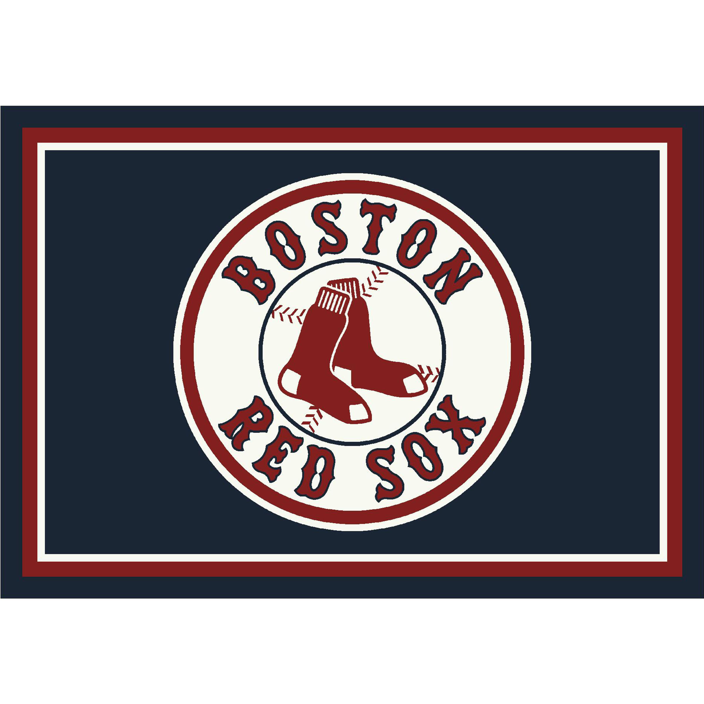 Boston Red Sox 8 X 11 SPIRIT Rug