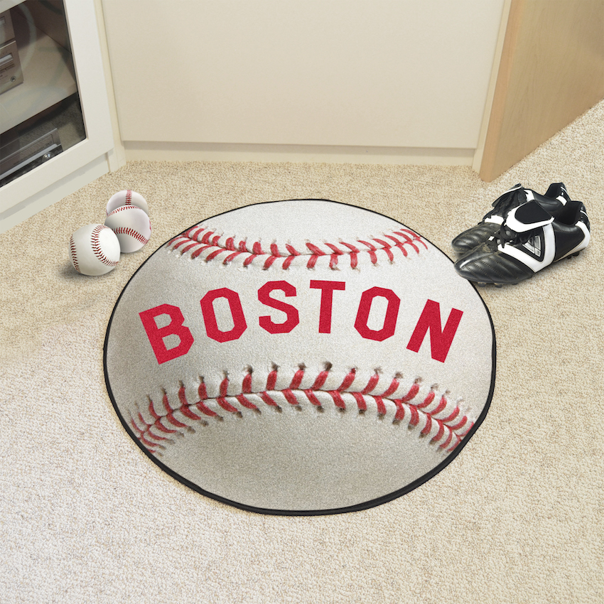 Boston Red Sox MLBCC Vintage Baseball Mat Throwback Logo