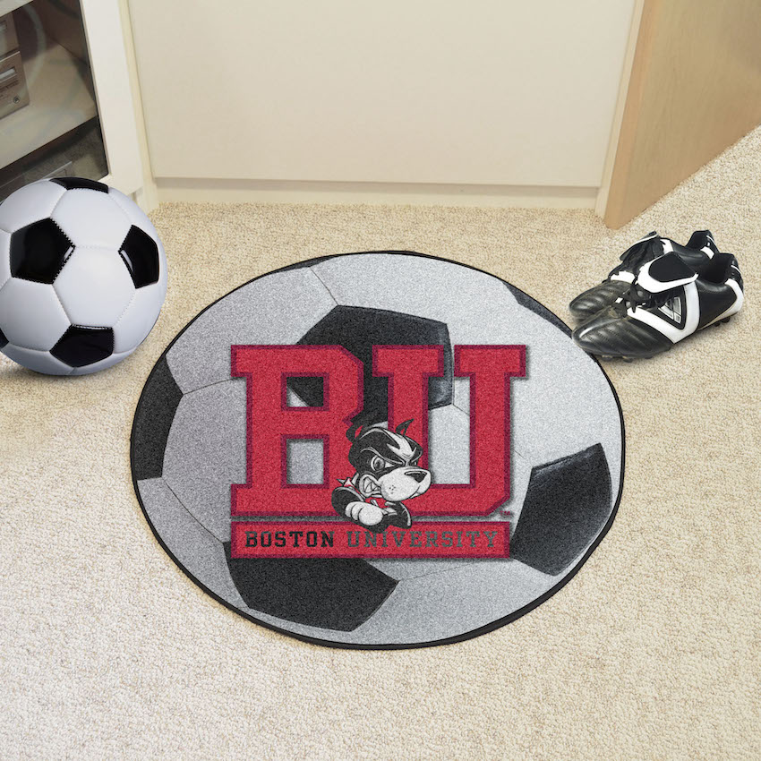 Boston Terriers SOCCER BALL Mat