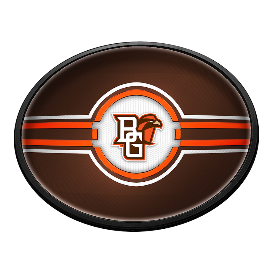 Bowling Green Falcons Slimline LED Wall Sign ~ OVAL PRIMARY