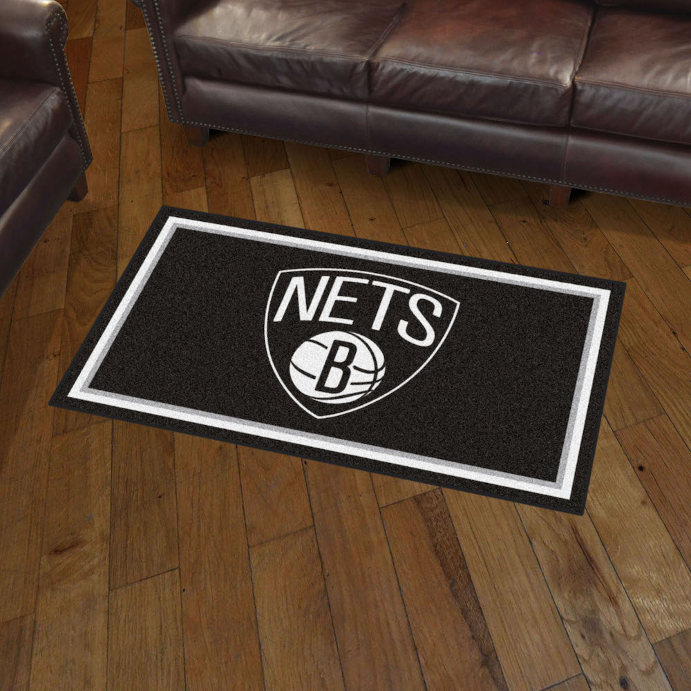 Brooklyn Nets 3x5 Area Rug