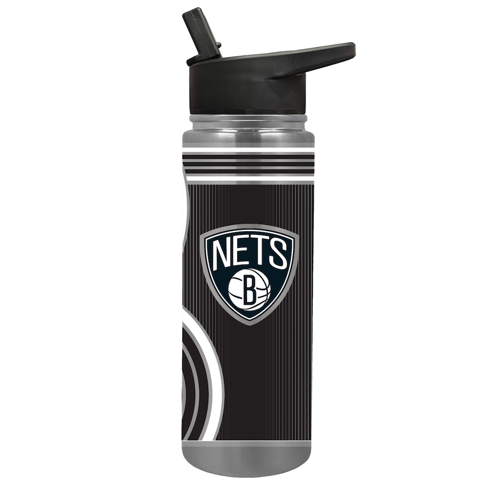 Brooklyn Nets COOL VIBES 24 oz Thirst Hydration Water Bottle