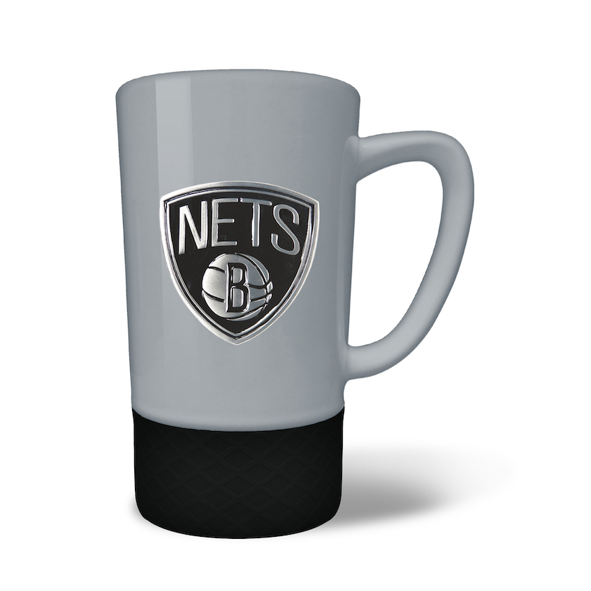 Brooklyn Nets 15 oz Team Colored JUMP Mug