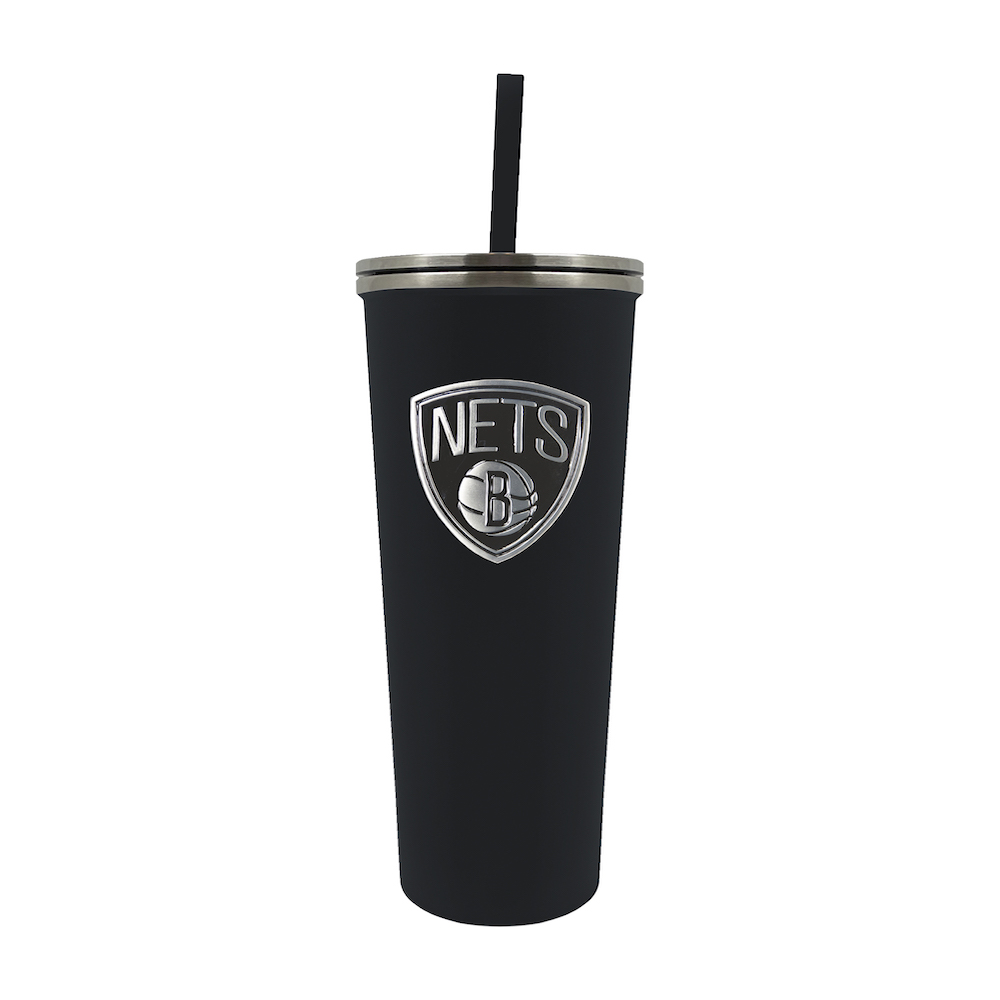 Brooklyn Nets 24 oz Team Color Skinny Tumbler