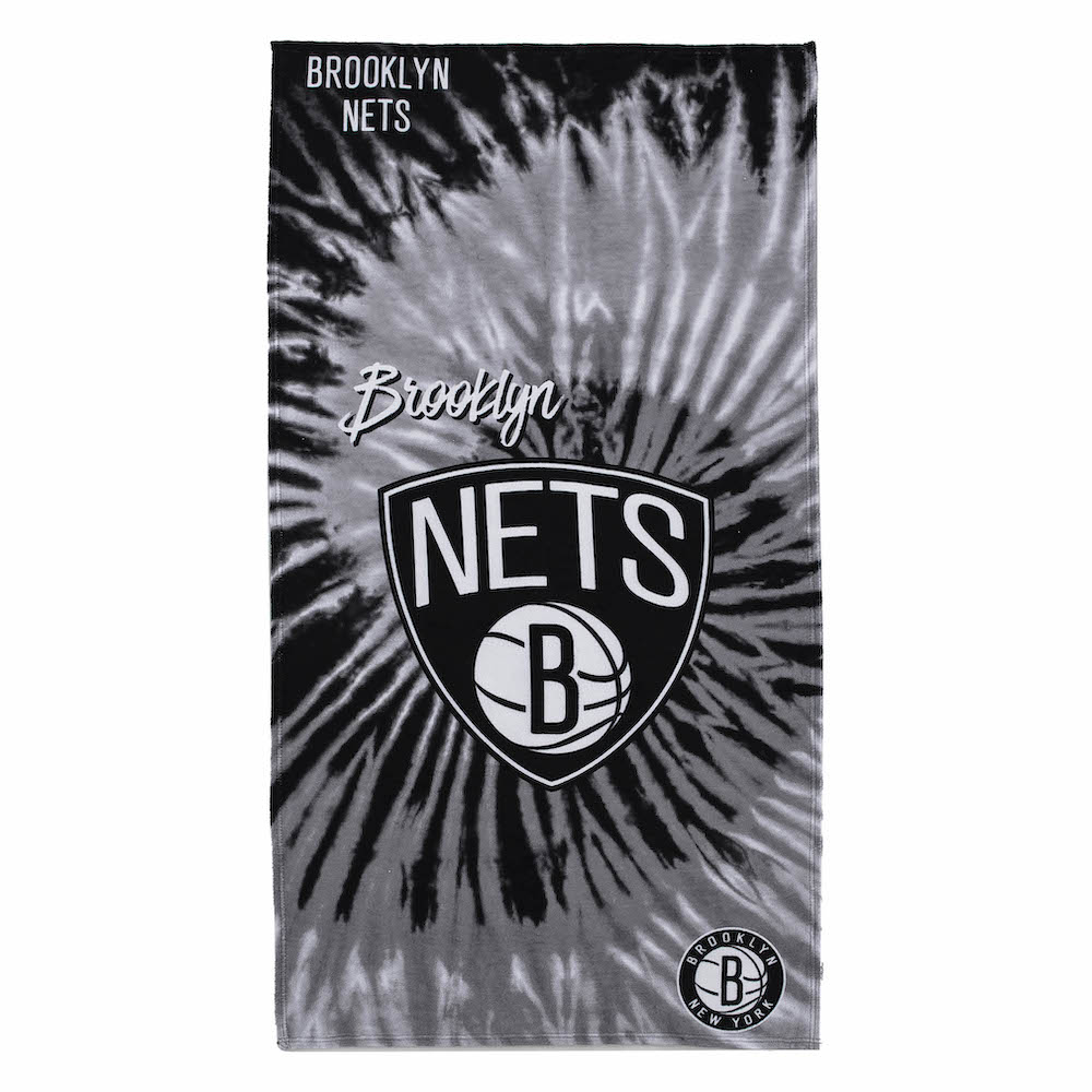 Brooklyn Nets Pyschedelic 30x60 Beach Towel