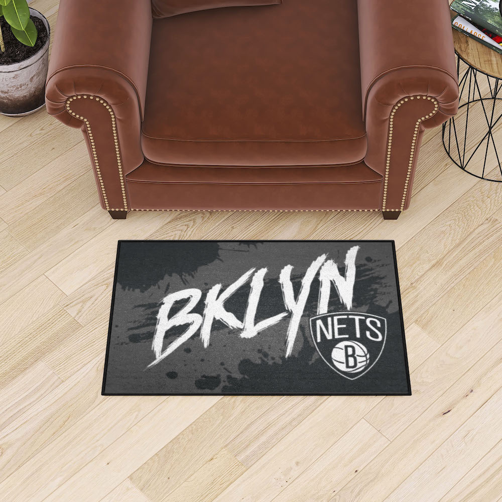 Brooklyn Nets SLOGAN 20 x 30 Starter Floor Mat