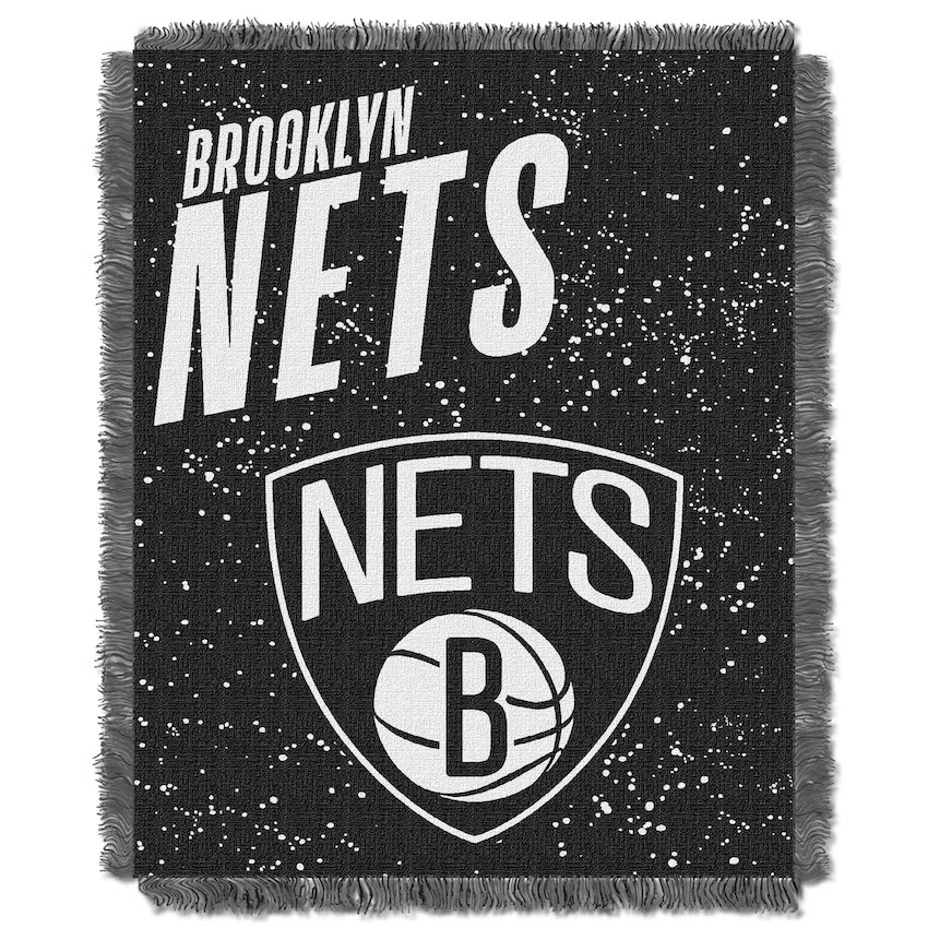 Brooklyn Nets Double Play Tapestry Blanket 48 x 60