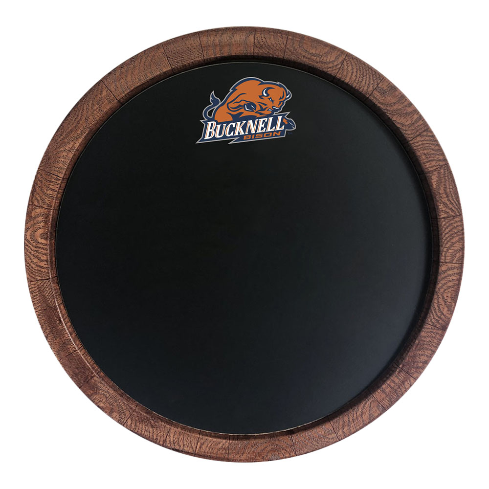 Bucknell Bison Chalkboard FAUX Barrel Top Sign