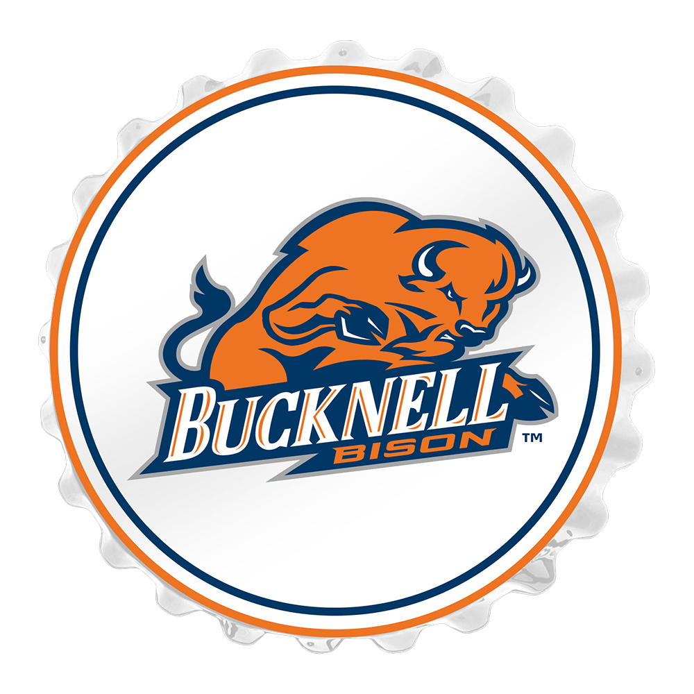 Bucknell Bison Bottle Cap Wall Sign