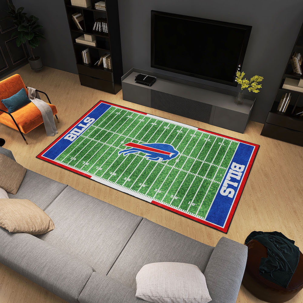 Buffalo Bills 6x10 Ft Ultra Plush Area Rug