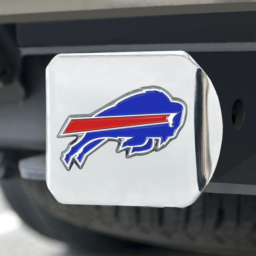 Buffalo Bills Color Chrome Trailer Hitch Cover