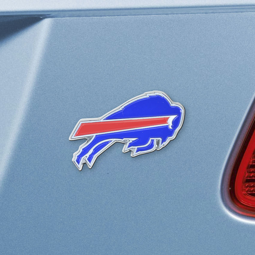 Buffalo Bills Color Metal Auto Emblem