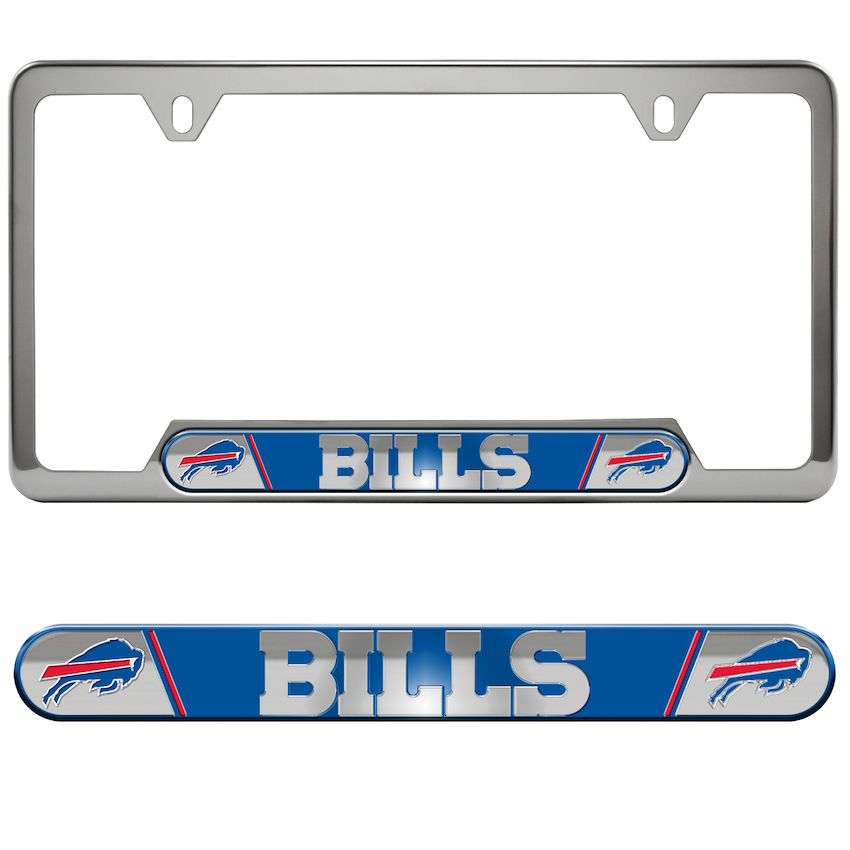 Buffalo Bills Embossed License Plate Frame