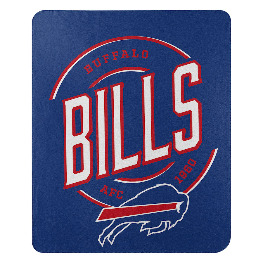 Buffalo Bills Fleece Throw Blanket 50 x 60