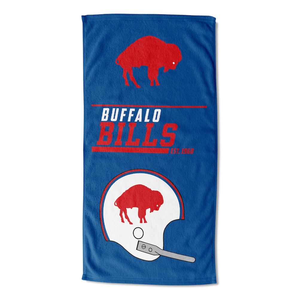 Buffalo Bills Legacy Logo 30x60 Beach Towel