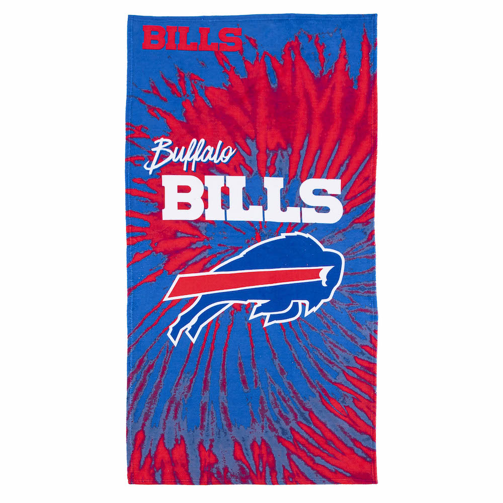 Buffalo Bills Pyschedelic 30x60 Beach Towel