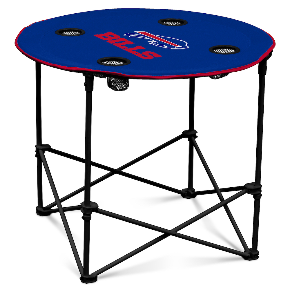 Buffalo Bills Round Tailgate Table