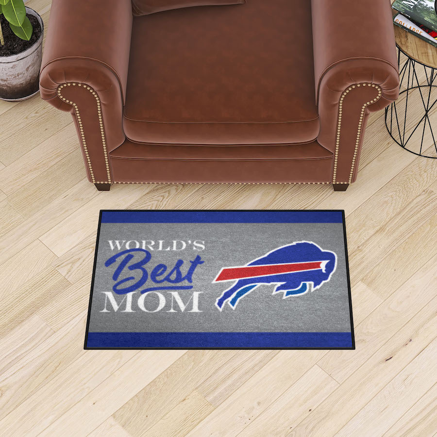 Buffalo Bills 20 x 30 WORLDS BEST MOM Floor Mat