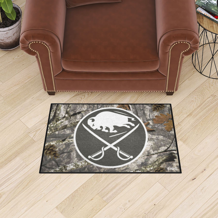 Buffalo Sabres CAMO 20 x 30 Starter Floor Mat