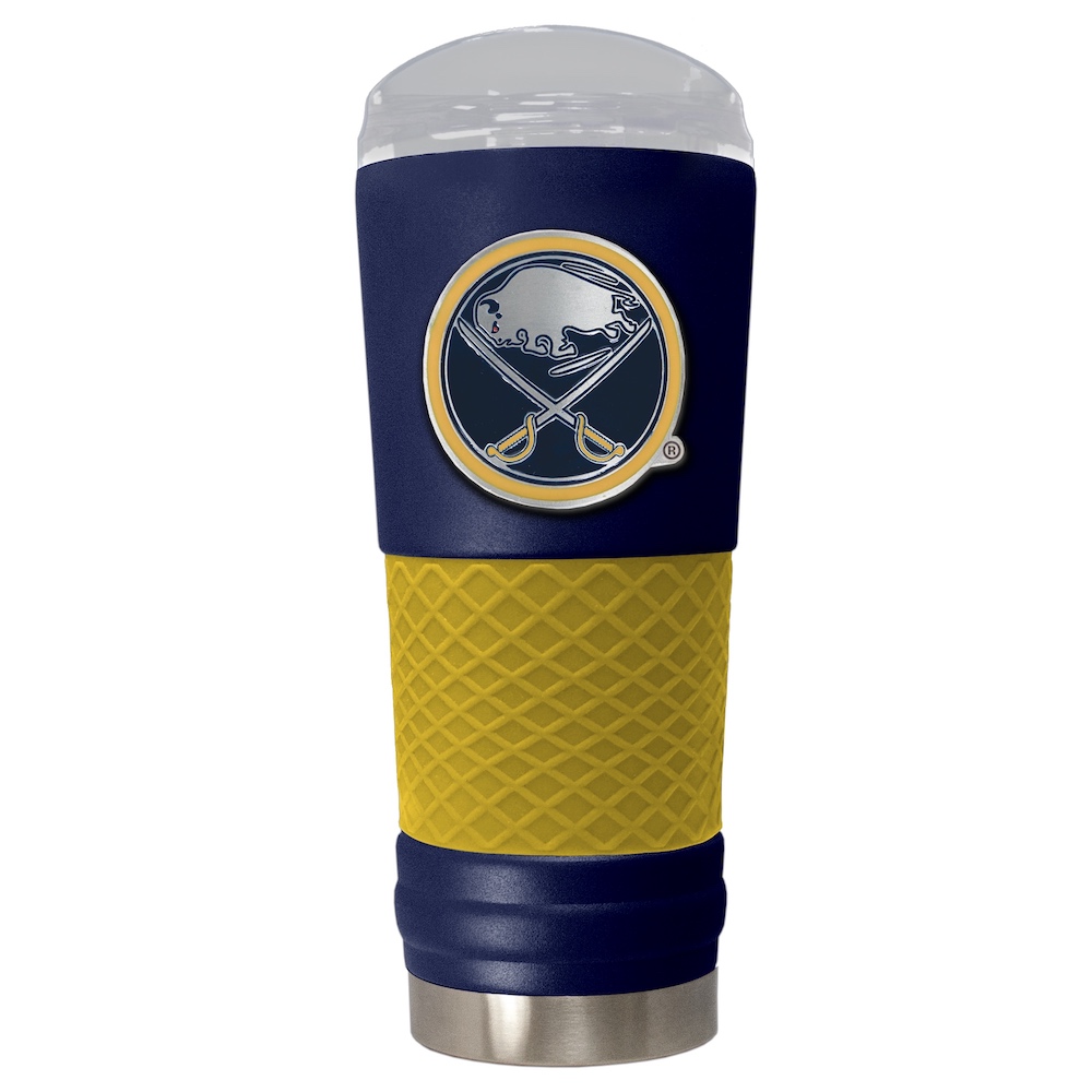 Buffalo Sabres 24 oz DRAFT SERIES NHL Powder Coated Insulated Travel Tumbler