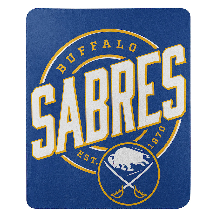 Buffalo Sabres Fleece Throw Blanket 50 x 60