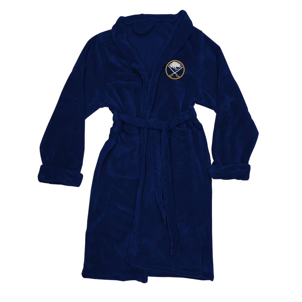 Buffalo Sabres Mens Silk Touch Bath Robe (L/XL)