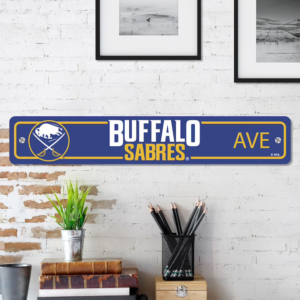 Buffalo Sabres Street Sign