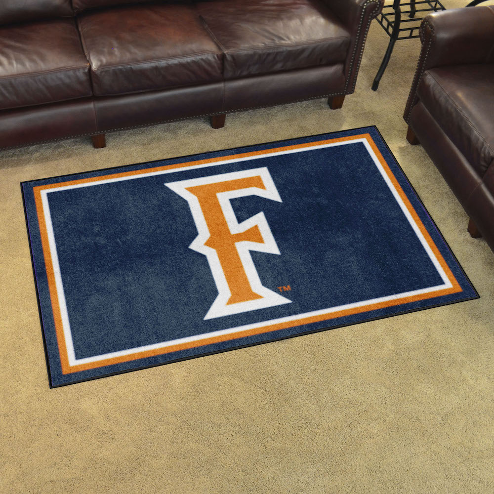 Cal State Fullerton Titans 4x6 Area Rug - 2nd Logo