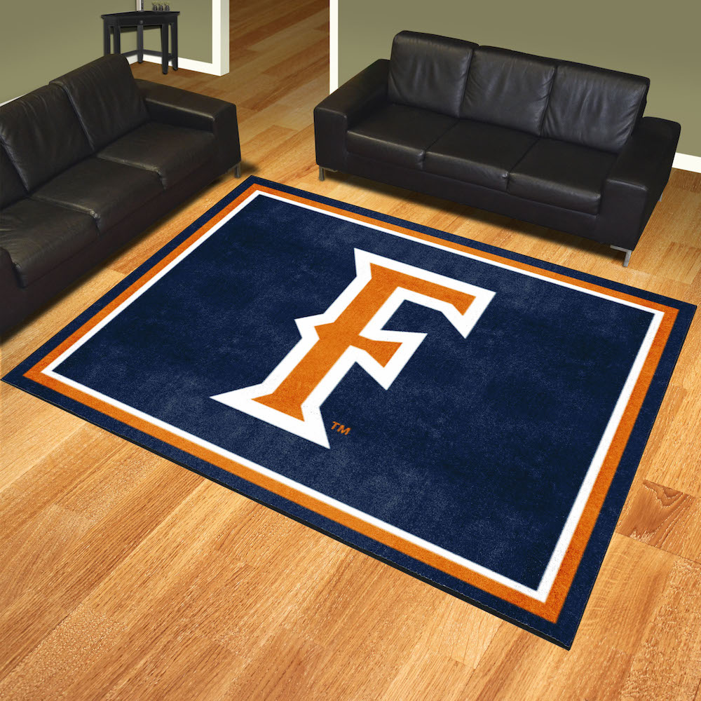 Cal State Fullerton Titans Ultra Plush 8x10 Area Rug - 2nd Logo