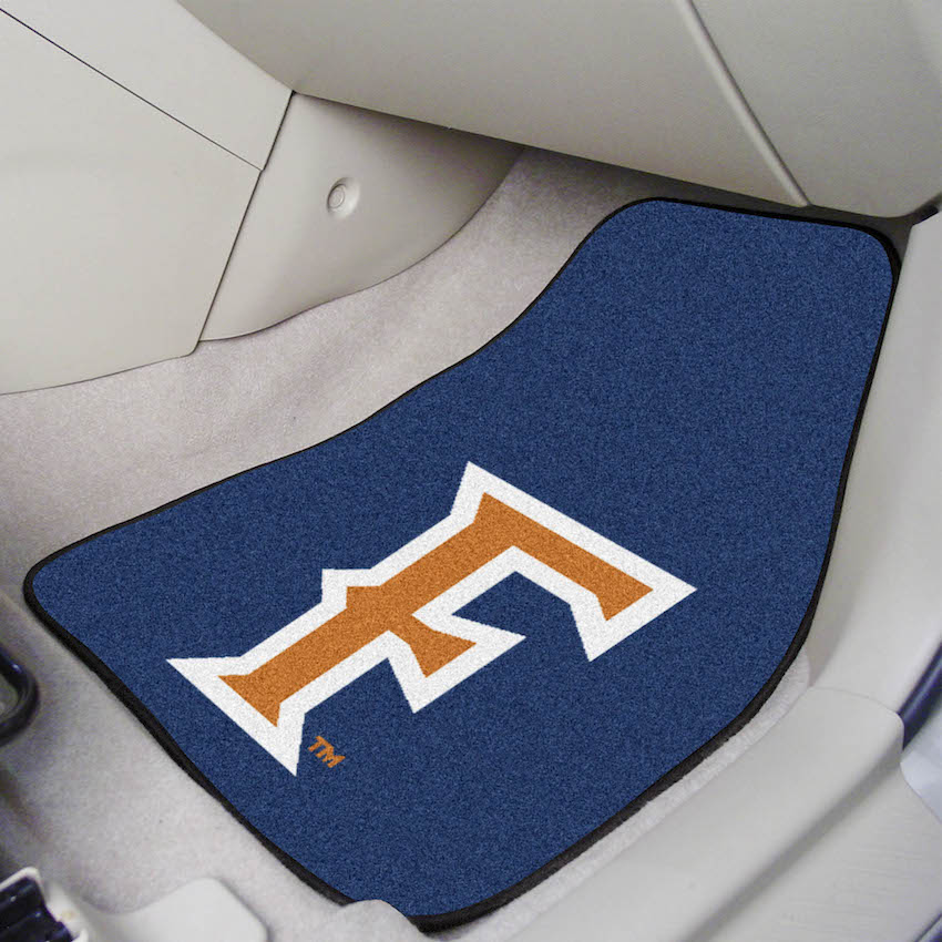 Cal State Fullerton Titans Car Floor Mats 18 x 27 Carpeted-Pair