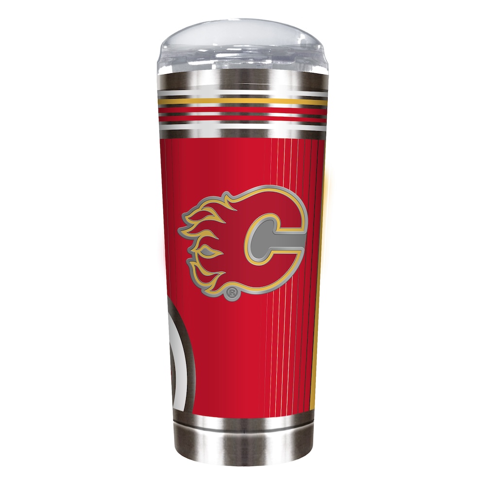 Calgary Flames COOL VIBES 18 oz Roadie Travel Tumbler