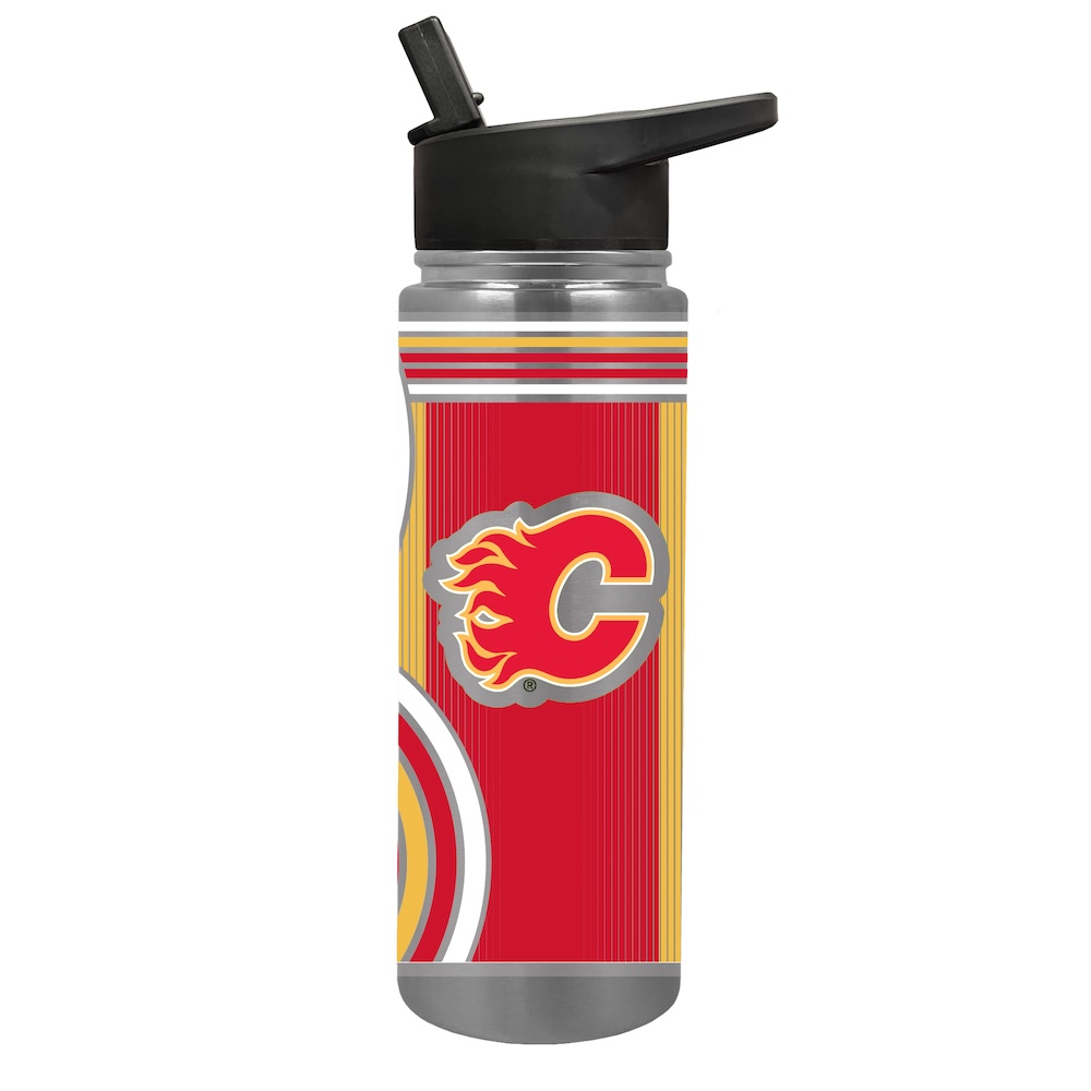 Calgary Flames COOL VIBES 24 oz Thirst Hydration Water Bottle