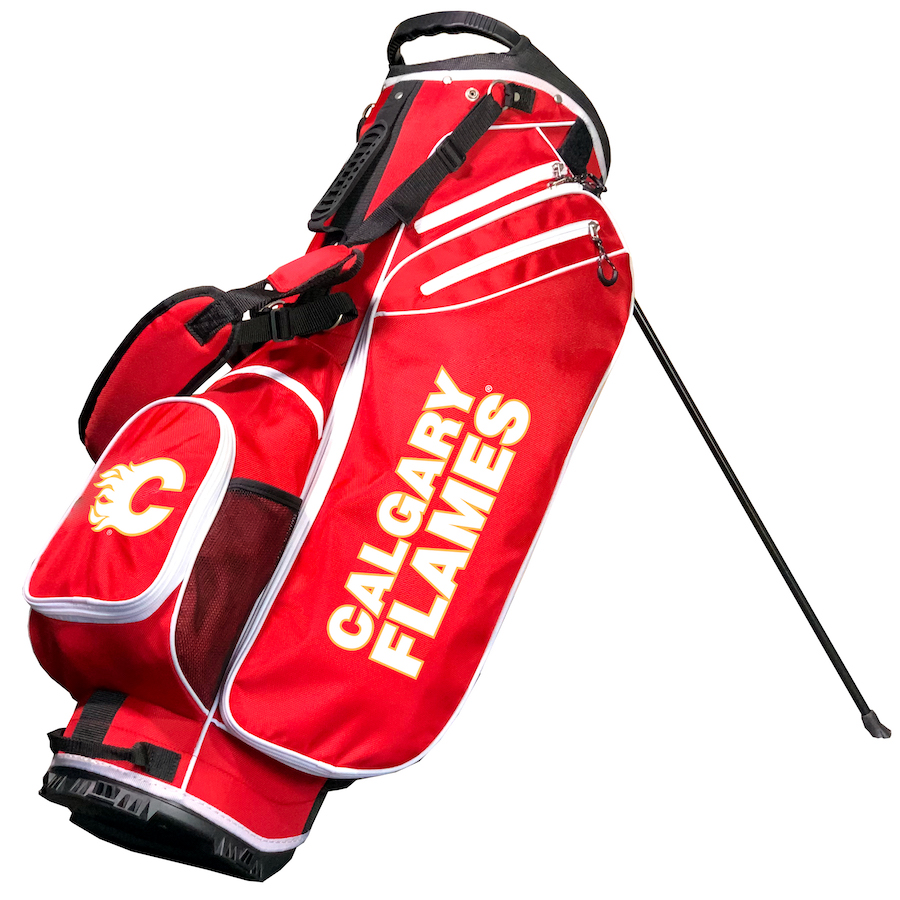 Calgary Flames BIRDIE Golf Bag with Built in Stand