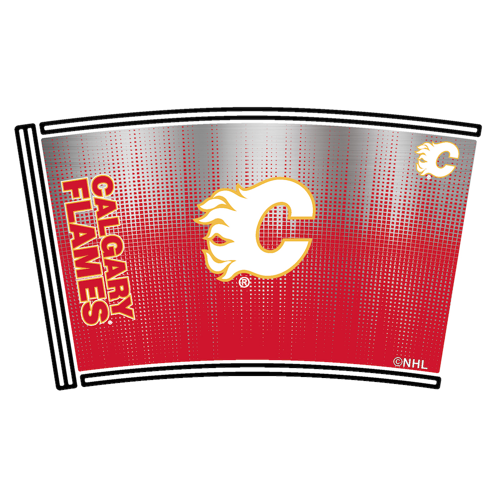 Calgary Flames 18 oz ROADIE Travel Tumbler